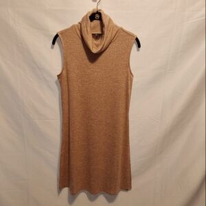 G bY Gulianna Sleeveless Tan Cowl Neck Top  Tunic